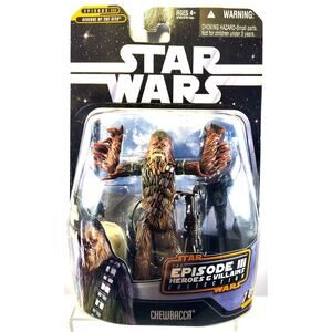 Hasbro Star Wars Episode III Heroes & Villains CHEWBACCA, New, See Pics/Descr.